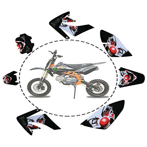 Plastics Fender Fairing Kit + Stickers Dirt Pit Bike 125cc 140