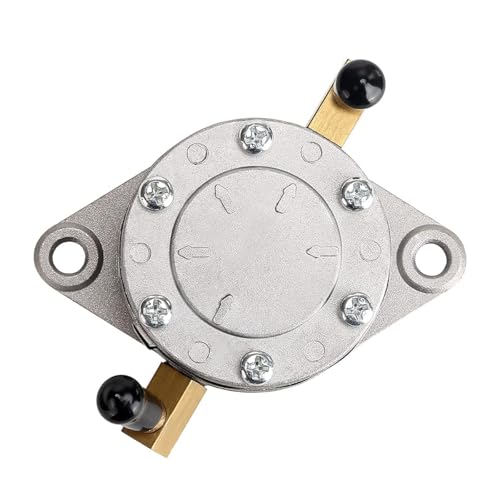 10L0L Fuel Pump for EZGO Marathon 2-Cycle Gas Golf Cart 1982-1988 & EZGO 1989-1990.5, Replacement for OEM 24233G1, Fuel Pump for 2-Cycle Engines