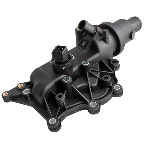 BOXI 902-789 Engine Coolant Thermostat Housing Assembly Fits for Renault Laguna Modus Grand Modus Twingo Kangoo Megane Wind/Replaces 8200561434 8200700092 8200158269 8200700094 8200453422 8200557693