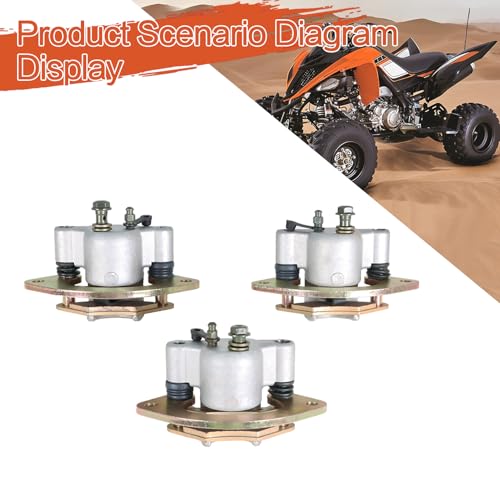 labwork Front and Rear Brake Calipers Replacement for Polaris Sportsman SP 850 XP 550 XP 850