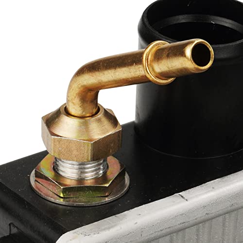 Torchbeam Car Aluminum Core Radiators Compatible with 1998-2001 Cherokee, 1991-1997 Cherokee 4.0L, 1991-1992 Comanche 4.0L Transmission Oil Cooler Included - size: CU1193