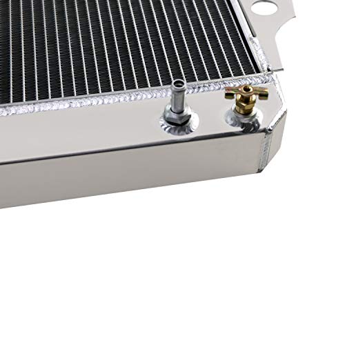 3 Row Radiator & Fan Shroud For Jeep Wrangler TJ YJ 1987-2006 - size: 3 Row Radiator/w Cap+Shroud Fan+Relay Kit