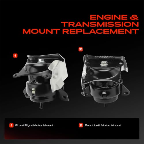 A-Premium Engine Motor Mount Kit Compatible with Chevrolet, GMC, Cadillac
