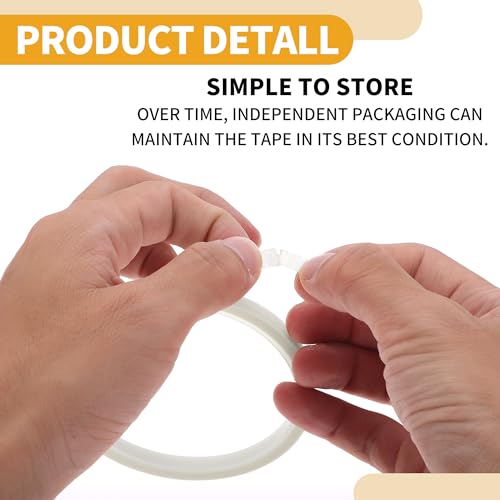 1 Pc 0.2 Inches x 10.9 Yards Universal Painters Tape - DIY Car Auto Paint for Masking Tape No Residue - Crepe Paper White - color: White, size: 0.2 Inches x 10.9 Yards