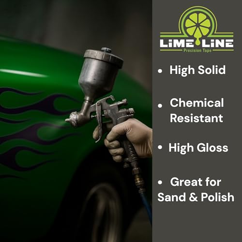 LiME LiNE 2K High Solids Gloss Clearcoat Kit - 2:1 Mix Ratio - UV Resistant Automotive Clear Coat - High Build Glamour Finish (A. 1.5 Quart Kit) - color: A. 1.5 Quart Kit