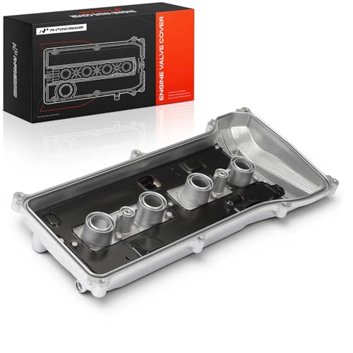 A-Premium Engine Valve Cover Assembly Compatible with Toyota Camry 2002-2009, Corolla & Matrix 2009-2013, Highlander 2001-2007, RAV4 2004-2008, Solara 2002-2008, L4 2.4L (2AZ-FE), 11201-28014 - style: Engine Valve Cover