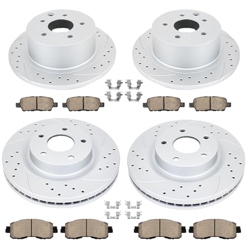 Acinoparts Front and Rear Brake Kit Replacement for Nissan Altima 2013-2025 - size: HMBK20501