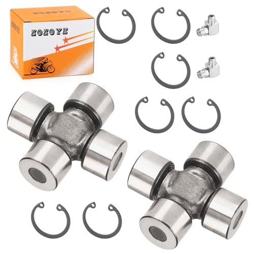 2 Pcs Rear Driveshaft U-Joint Set for Can-Am Outlander Renegade Commander Maverick Quest Traxter 400 450 500 570 650 800 850 1000