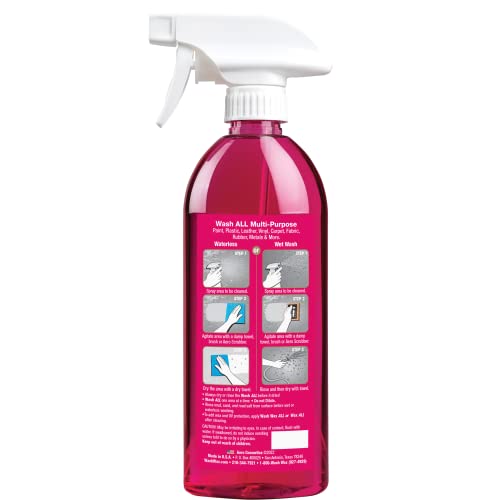 Aero Cosmetics Wash ALL 헤비 듀티 탈지제 클리너, 엔진 그리스 RV 자동차 - size: 16액량 온스(2팩)