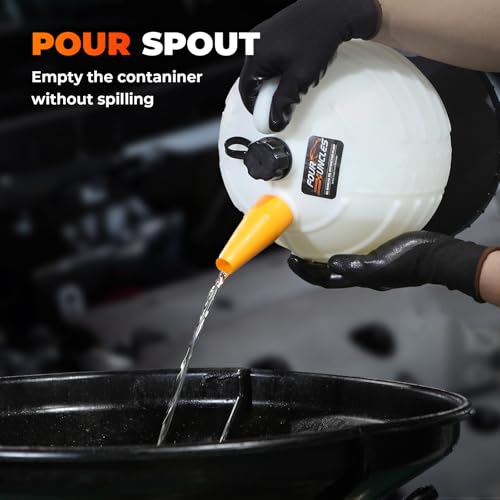 FOUR UNCLES 6L Manual and Pneumatic Oil Extractor Pump