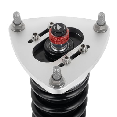 FAPO PF Coilovers for Ford Mustang S550 2015-2023, 32-way Damper Adjustable Height Adjustment Mono-Tube Lowering Suspension Coil Spring Shock Strut Kits - size: mustang 2015-2023