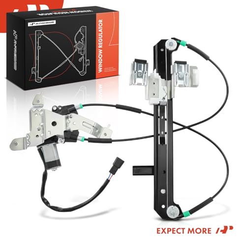 A-Premium Rear Driver Side Power Window Regulator with Motor Assembly - style: Rear Driver Side