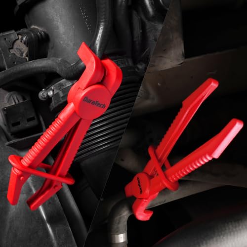 DURATECH 3-Piece Hose Pinch Clamp Pliers, 90 Angled Hose Pinch Off Pliers - size: 3-Piece, style: 90 Angled
