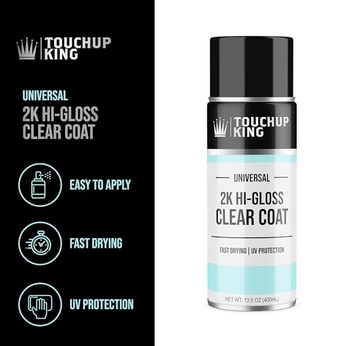 2K Glamour High Gloss Aerosol Clearcoat