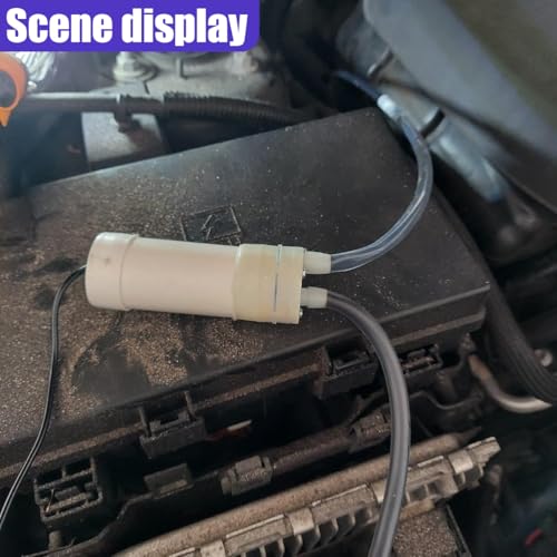 Oil Pump Extractor, 5V Portable & Strong Suction Automotive Fluid Change Syringe with Long Hose, No Leaks Fluids Transfer Pump for Extracting Engine Oil, Brake Fluid