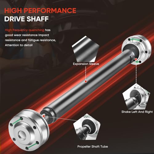 BL3Z-4A376-B Drive Shaft - Front Driveshaft Propeller Drive Shaft Assembly - color: BL3Z-4A376-B
