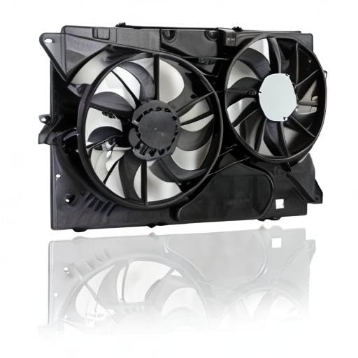 Dual Radiator and Condenser Fan Assembly - Cooling Direct Compatible/Replacement for FO3115202 13-15 Ford Explorer 2.0L/3.5L Without Turbo, 13-19 Flex 3.5L MKT 3.5L Turbo / 3.7L