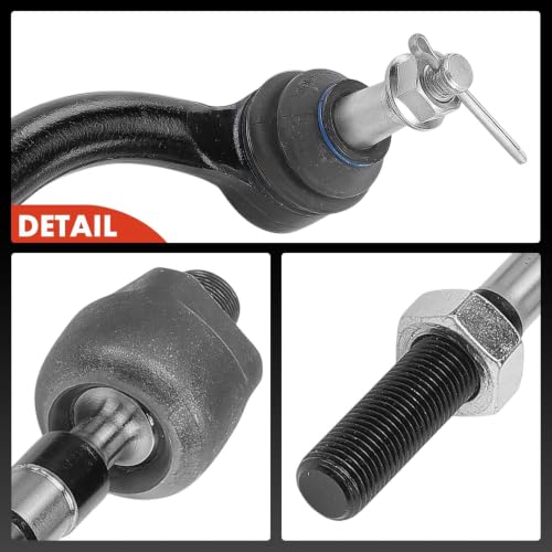 A-Premium Front Inner & Outer Tie Rod End Kit Fix Uneven Tire Wear