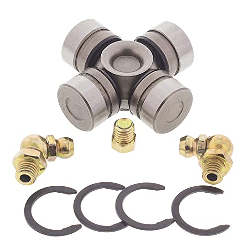 All Balls Racing 19-1010 U-Joint, Front Drive Shaft-Diff Side Compatible with/Replacement For Kawasaki KLF300C Bayou 4x4 1989-2005, Mule 2510 4x4 1993-1999