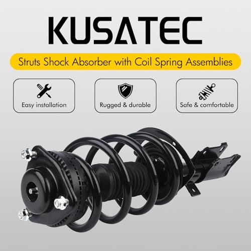 KUSATEC Front Complete Struts Shock Absorber 172510 172509