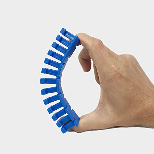 CYGOODS 10pcs/Set Adhesive Green Blue Glue Tabs Tools Kits for Car Paintless Dent Repair Tool Auto Dent Repair Tools Long Dent Repair Tools - size: 10pcs slot and nylon glue tab set