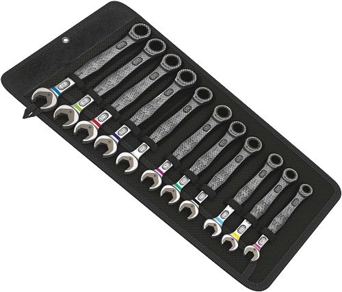 Joker® Ratcheting Combination Metric Wrench Set with Roll Up Pouch, 11 Pieces
