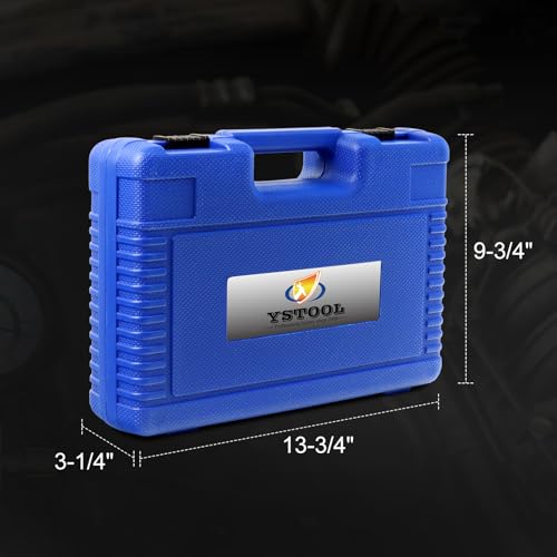YSTOOL Cylinder Leak Down Gasoline Engine Compression Tester Automotive Kit - color: Blue
