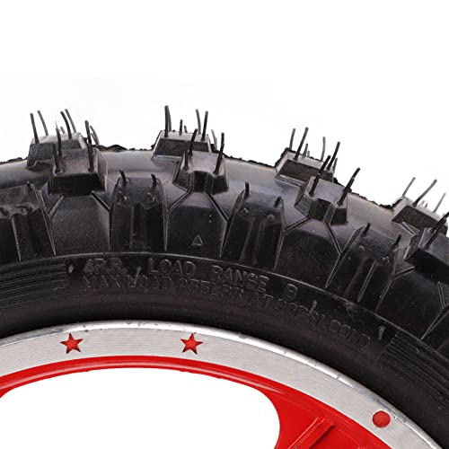 Yctze 2.5‑10in Rear Wheel Rim Tyre Assembly Nonslip Wear off road motorcycle motocross tirespit bike rim 10 inch Dirt Bike Rear Wheel 2.5‑10in Rim Tir