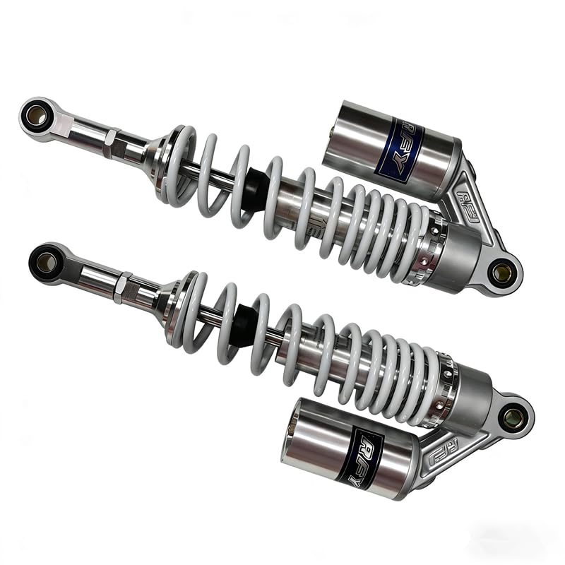 360mm Rear Shock Absorber Suspension Motorcycle ATV Quad 7mm Spring - color: White