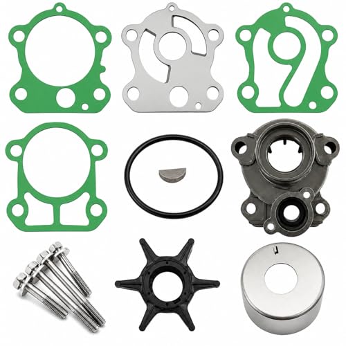 67F-W0078-00 Outboard Water Pump Impeller Kit for Yamaha 75-100HP - size: 75 80 90 100 HP 4 Stroke