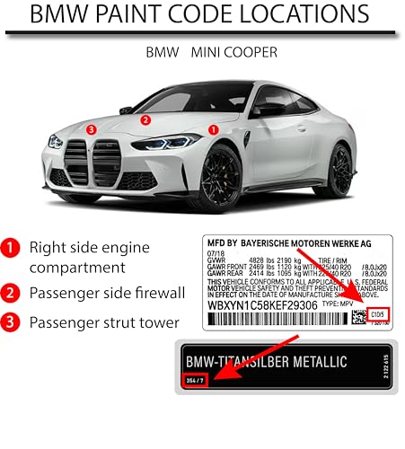 Automotive Paint for BMW C1X, Sunset Orange, 8 oz - style: 8 oz