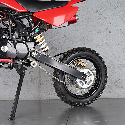 80/100-12 3.00-12 Rear Dirt Bike Tire and Inner Tube Set - size: 80/100-12