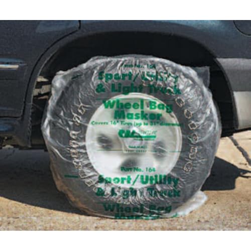 RBL Products Wheel Bag Maskers in Dispenser Box for 16 in Tires 60/Box