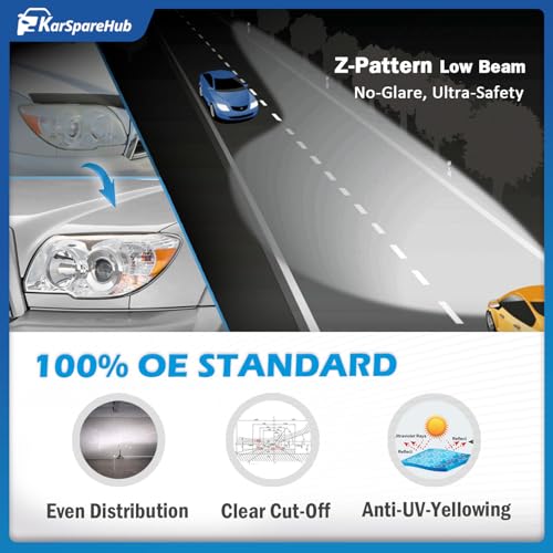 Headlights for 2006-2009 4Runner Limited Sport SR5 - color: Polished Chrome | With High & Low Beam Bulbs