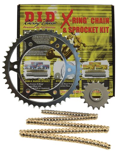 D.I.D. (DKS-014G 530ZVM-X Gold Chain and 17/40T Sprocket Kit