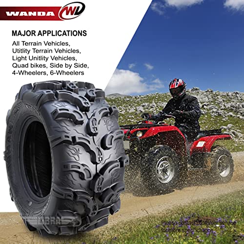WANDA 2 Premium UTV ATV Tires 27x12-12 27x12x12 Super Mud 6PR P375-10220 - size: 27x12-12