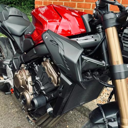 Motorcycle Side for CB650R 2019 2020 2021 2022 2023 1 Pair Front Fairing Aerodynamic Winglets Side Spoilers Wing Dynamic Wing Kit Protector Accessories