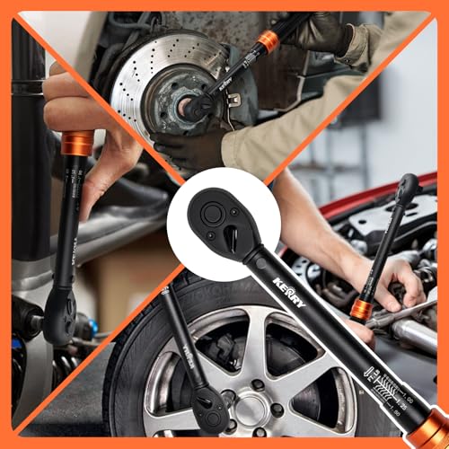 Kerry Click Torque Wrench Set, 1/4", 3/8" and 1/2" Drive, 3-Piece - size: 3pcs 1.67-20 FT.LB, 5-45 FT.LB, 20-160 FT.LB, style: 3pack