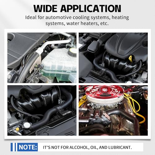 3/4 Heater Hose, 10FT SAE 20R3 EPDM Hose for Automotive Coolant Systems - size: 3/4''-10FT