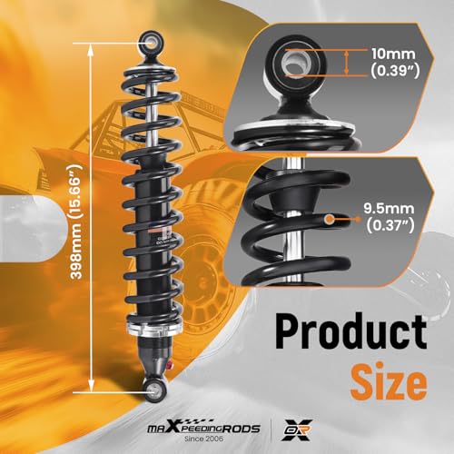 maXpeedingrods Rear Shock for Honda Rancher 350 ES 2x4 (TRX350TE) 2004-2006 - style: 1 Pieces Rear