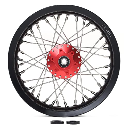 TOFR CNC 14" Rear Wheel Rim for Talaria Sting R MX3 / R MX4 / XXX / X3 Pro - color: Red, size: 14" Rear