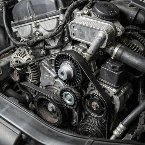 Serpentine Belt Idler Pulley 11281748130 80mm for BMW M50 M54 S65 - size: 11281748130