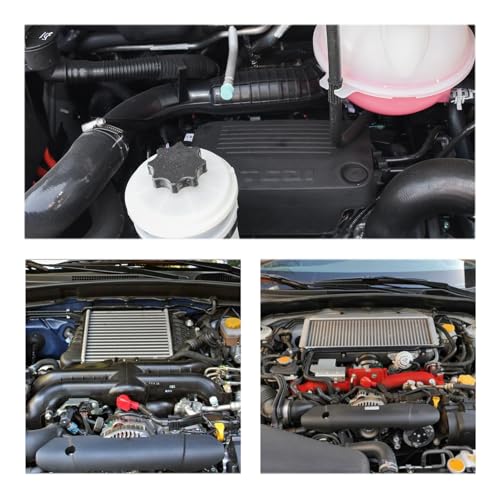 MUYI 2.5" to 3 inches Silicone Reducer Intercooler Tube Kit - size: 2.5" to 3