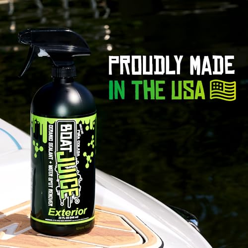 Boat Juice 2-in-1 Exterior Boat Cleaner & Ceramic Protectant Spray, 32 oz