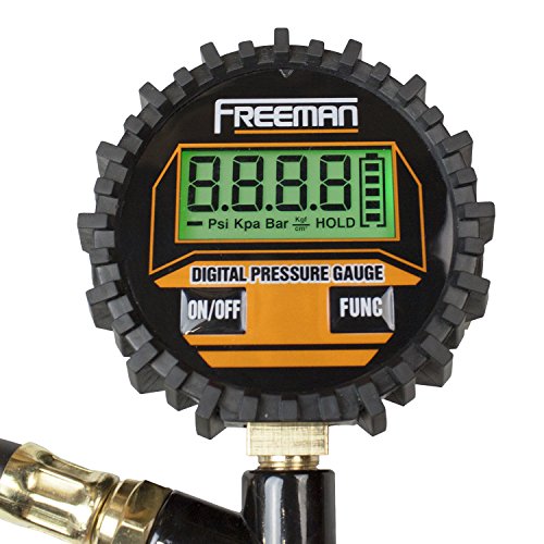 Freeman Digital Tire Inflator with LCD Pressure Gauge | FATDTI