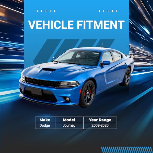 Front End Suspension Kit Tie Rods Inner and Outer Complete Kit, Tie Rod and Sway Bar (For 2009-2020 Dodge Journey) - size: For 2009-2020 Dodge Journey