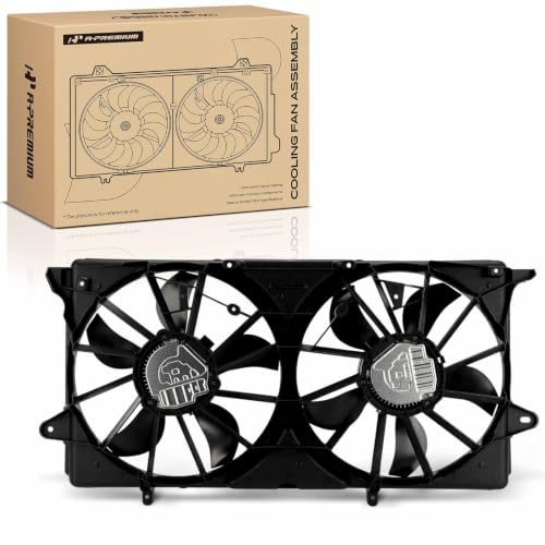 A-Premium Engine Radiator Cooling Fan Assembly with Brushless Motor