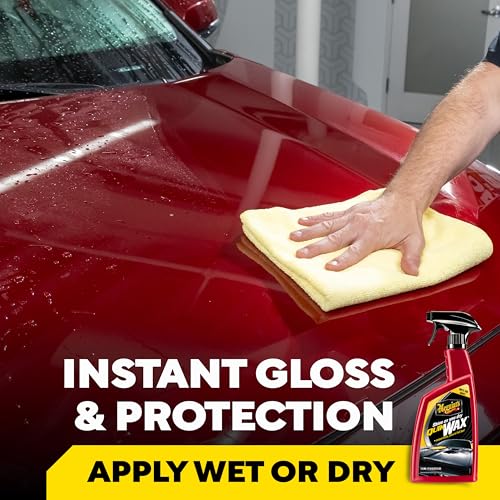 Meguiar's Quik Wax, 24 Oz Spray | Instant Gloss | Pack of 2 | Bottle - size: 24 Fl Oz (Pack of 2)