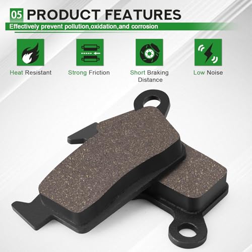 Brake Pads for Suzuki DRZ400 2000-2009 DRZ400SM 2005-2009