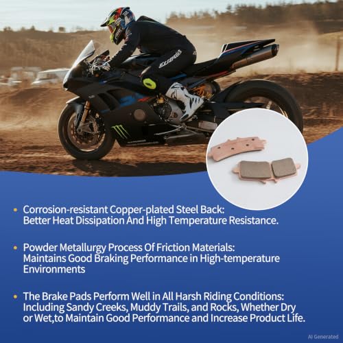 FA447 Disc Brake Pad Set Copper based sintering Motorcycle Brake Pad Set
